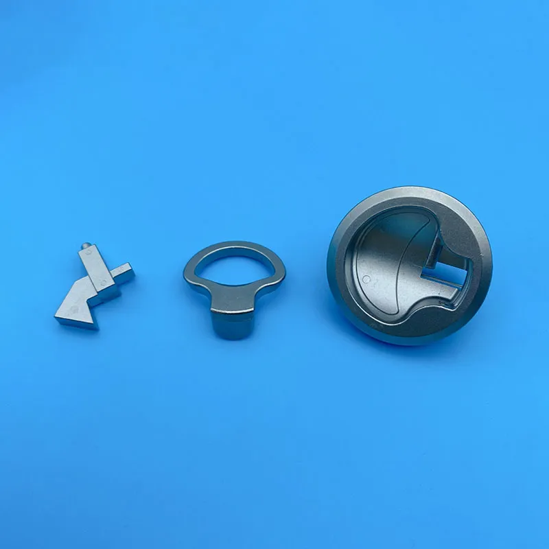 Stainless steel embedded round industrial lock accessories